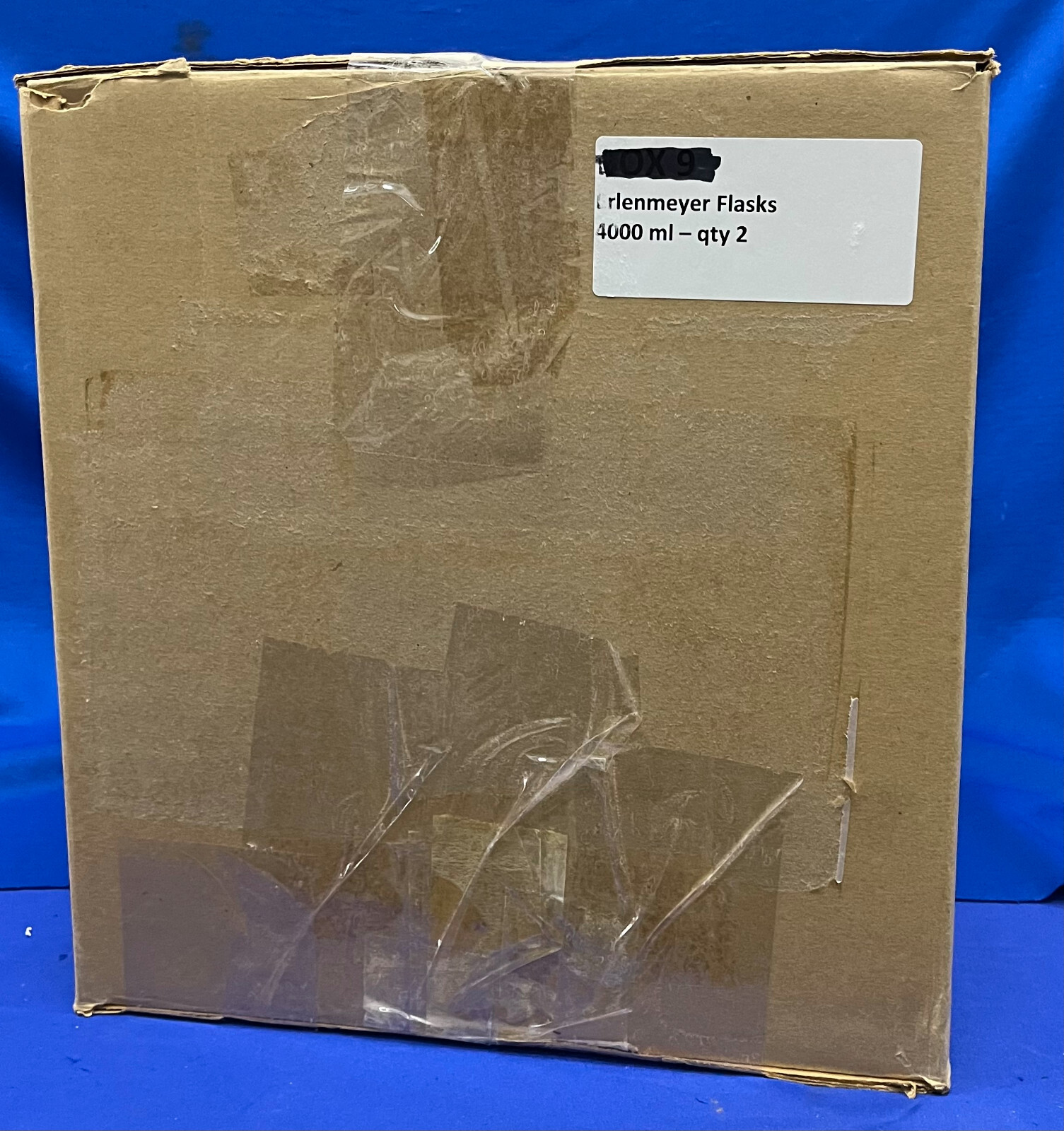 FISHERBRAND FB-500-4000 ERLENMEYER FLASK 4000mL NARROW – QTY 2