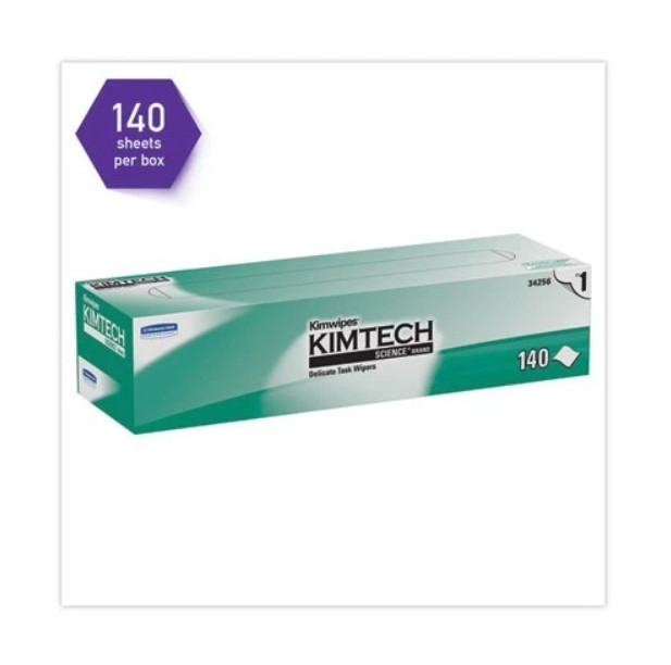 Kimtech Kimwipes Delicate Task Wipers, 14.7×16.6, Unscented, 144/Box, 15/Pack