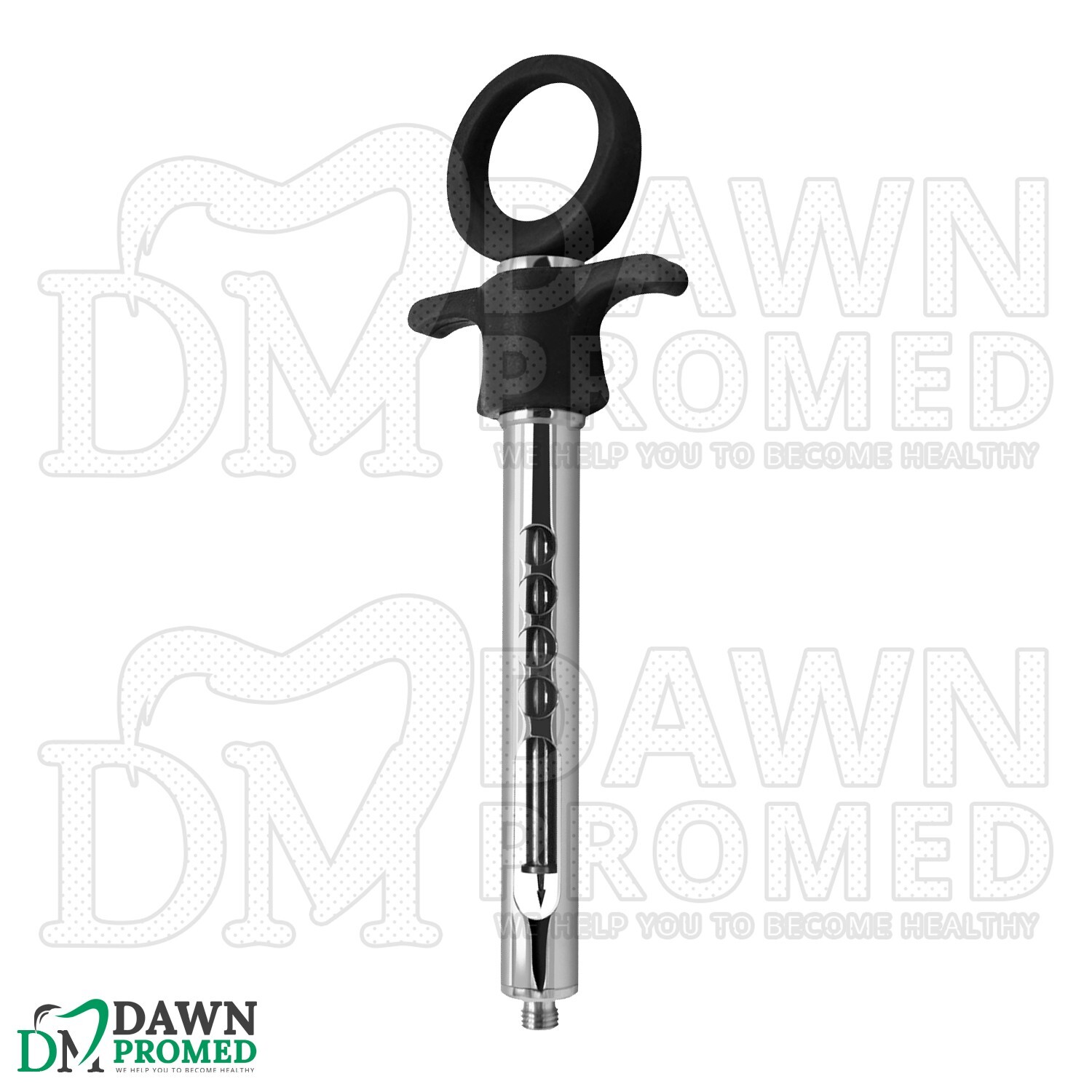 Dental Aspirating Syringe 5.5″ C-W 1.8CC Multi Colors Dentist Instruments