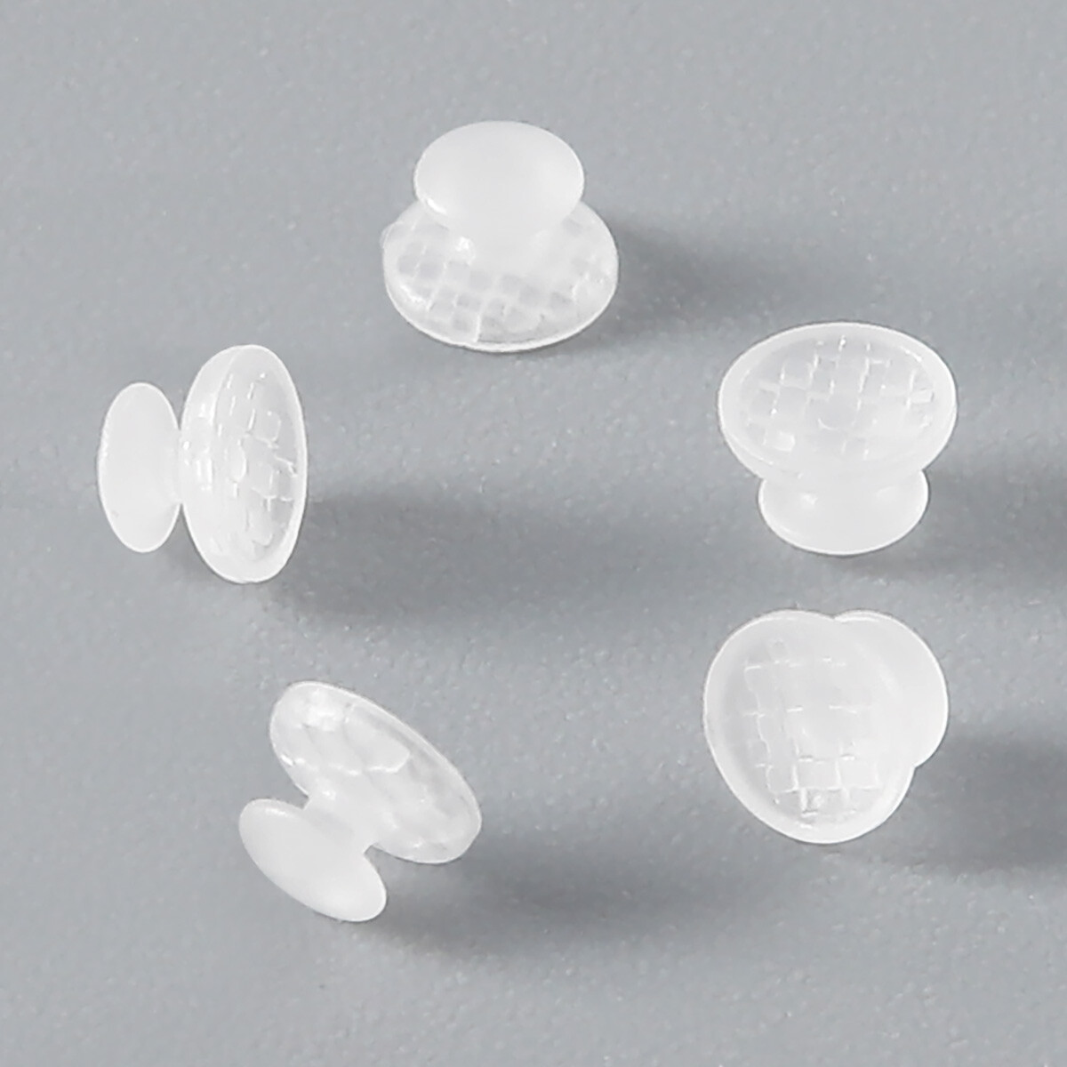 AZDENT Dental Orthodontic Composite Clear Ceramic Lingual Buttons for Bondable