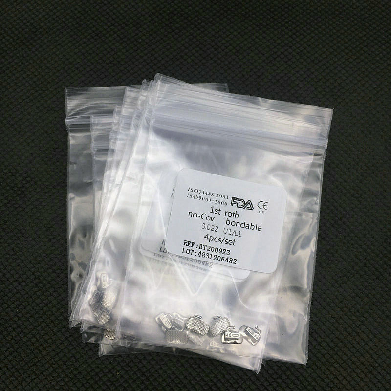 Dental Orthodontic Buccal Tube MBT/Roth/Edgewise 1st/2nd .022 Molar Bondable
