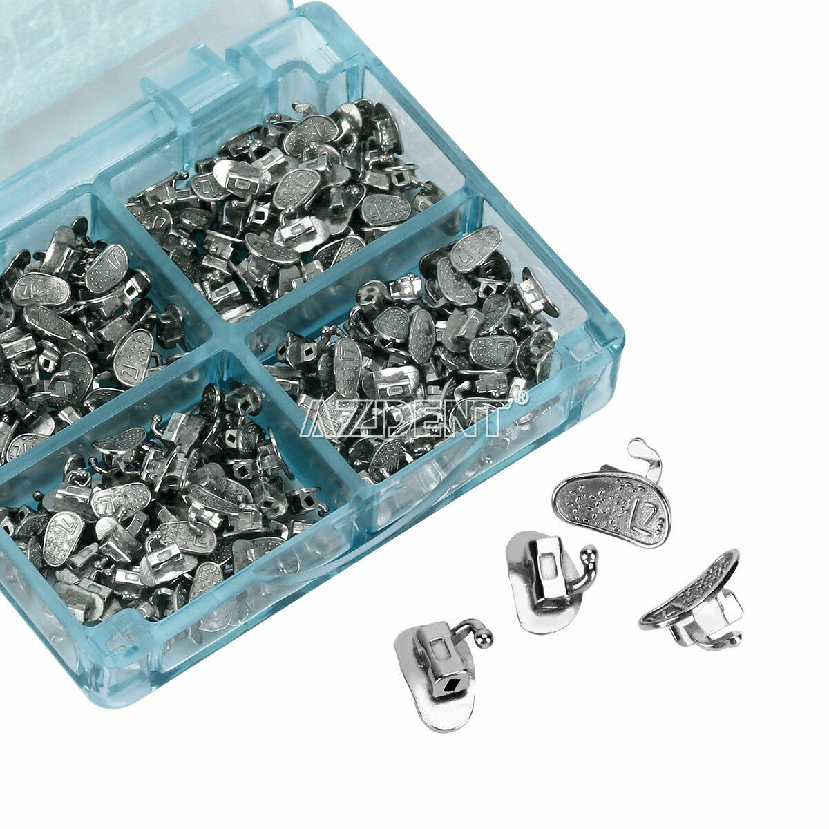 Dental Orthodontic Buccal Tubes 1st 2nd Molar Tube Roth MBT 022 Bondable AZDENT