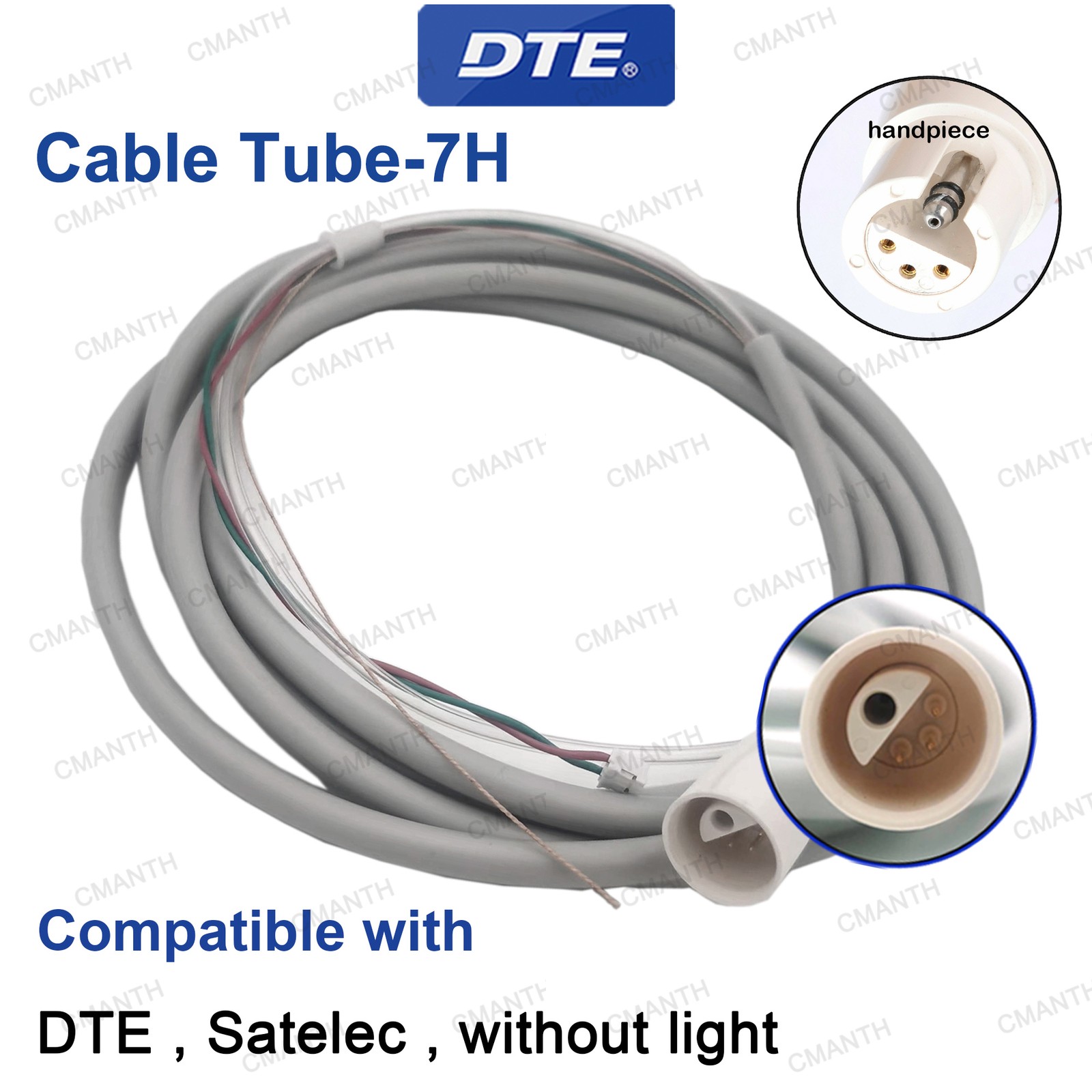Woodpecker DTE Dental Ultrasonic Scaler Handpiece LED Light Fit EMS NSK SATELEC
