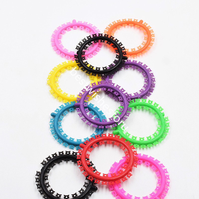 1000 Pcs Dental Orthodontic Elastic Rubber Multi-Colored Cartoon Ligature Tie