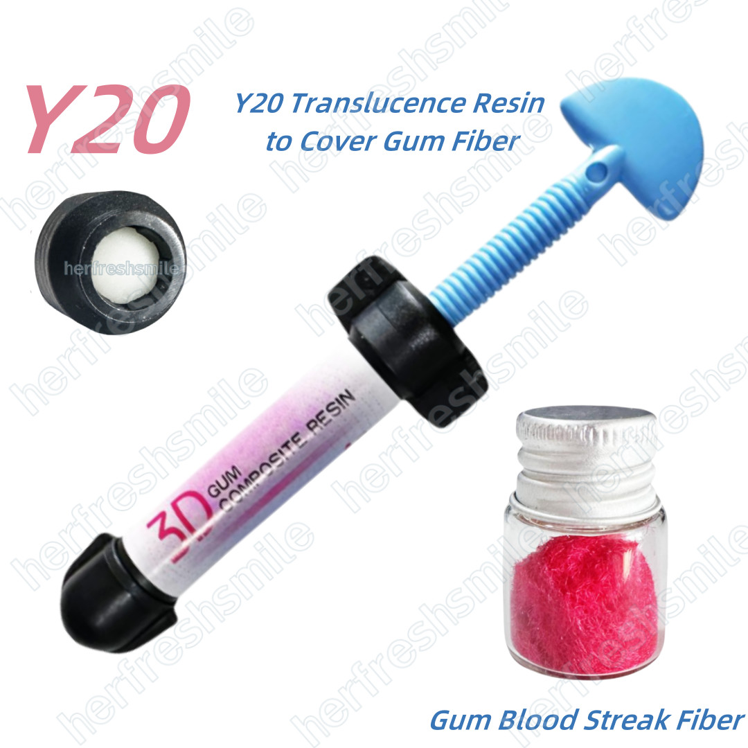 Gingiva Pink Resin Dental Beauty Gum Composite Highly 3D Aesthetic Color Guide