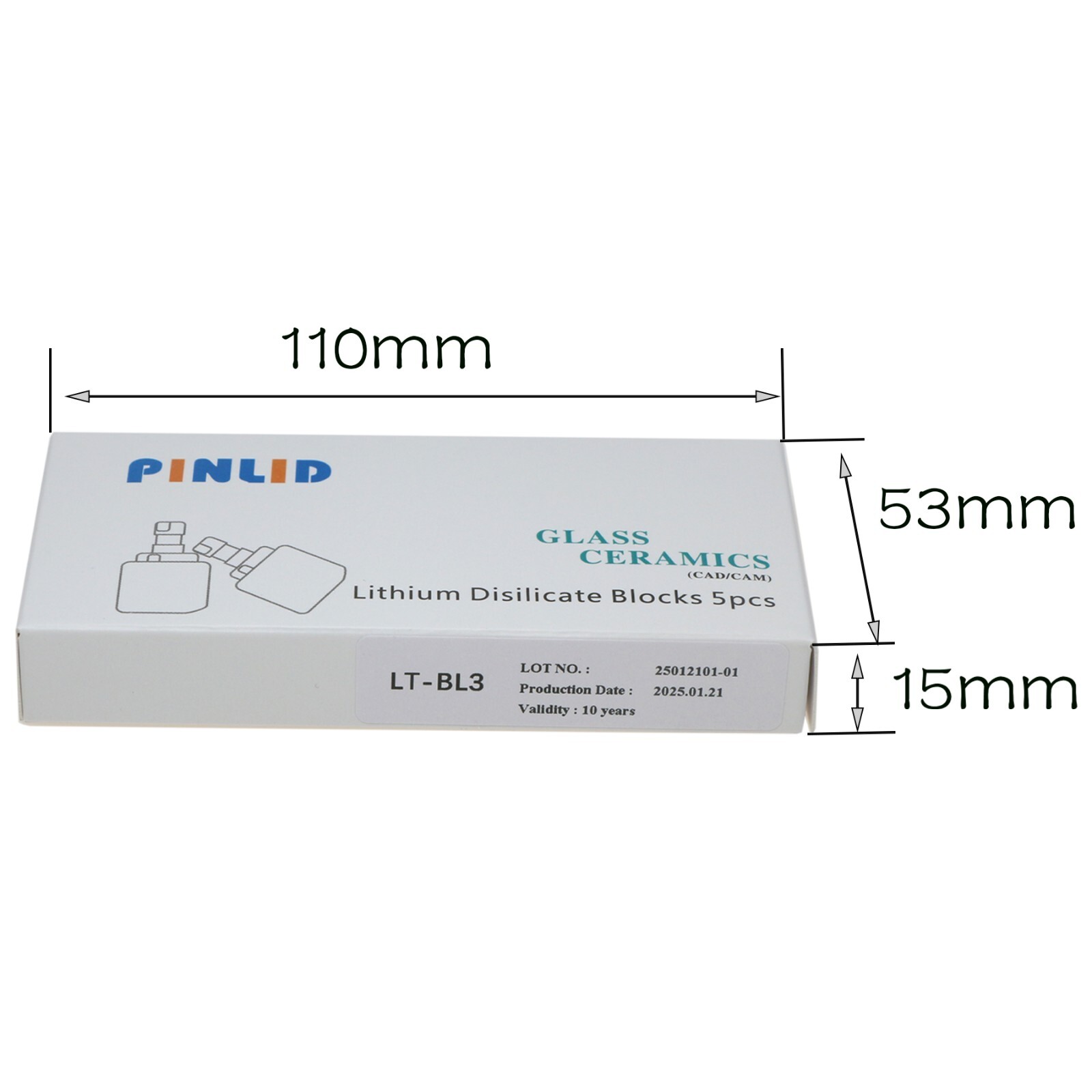 C14 Dental HT/LT Lithium Dislicate Ceramic blocks e.max CAD CEREC Blocks InLab