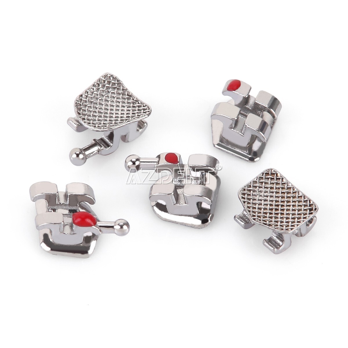 AZDENT Dental Orthodontic Bracket Braces/Niti Arch Wires/Buccal Tubes 022/018
