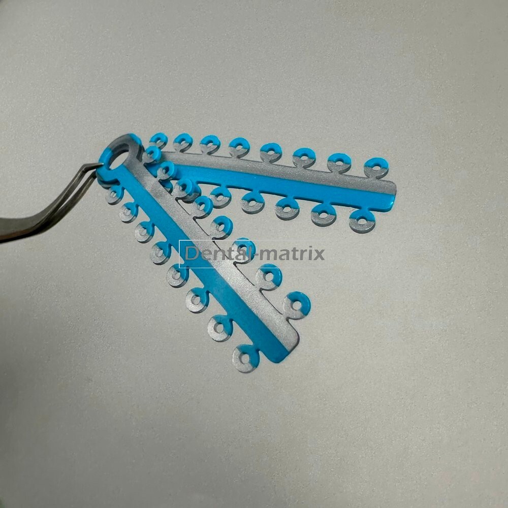 320pcs Dental Orthodontic Elastic Rubber Ligature Tie Rubber Bnads Double Color
