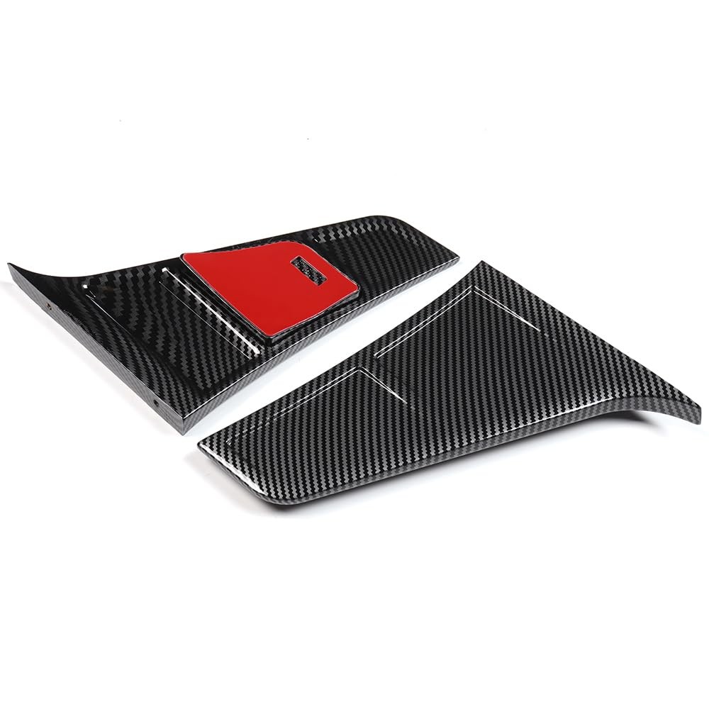 Front Bumper Lip Spoiler Painted Carbon Fiber ABS For 2024-2026 Elantra N N-Line