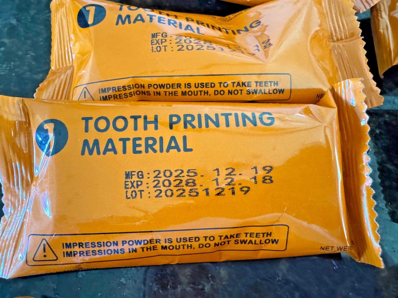 Dental Impression Kit-10 pc | Easy at Home Mold for Dentures or Individual Tooth