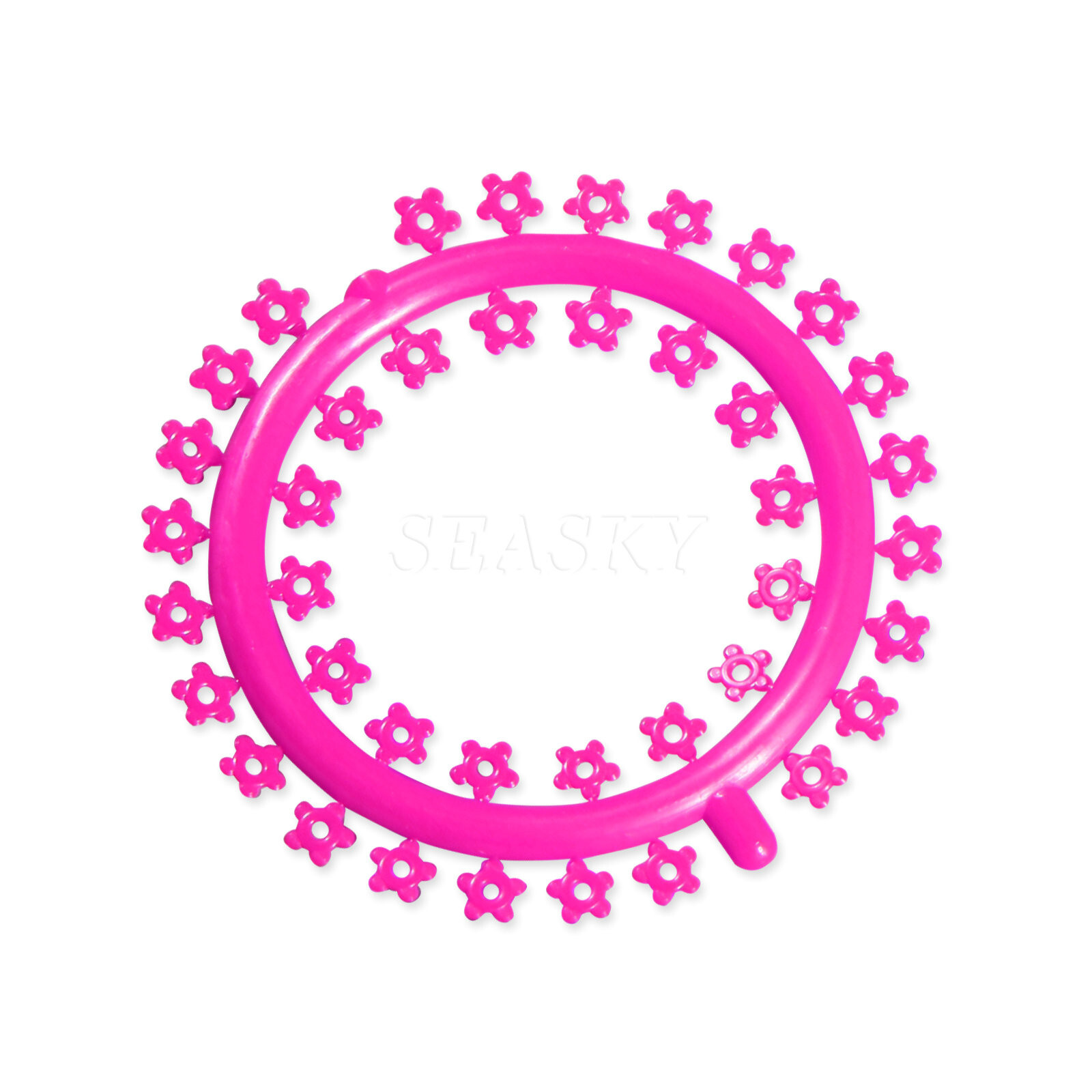 1000 Pcs/pack Orthodontic Elastic Rubber Multi-Color Flower Design Ligature Tie