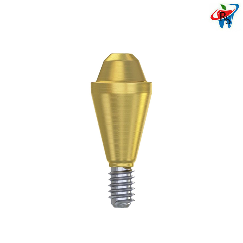 5x Set Prosthetic Straight Multi Unit 1.6 NP Conical 2.25 + Titanium Sleeve