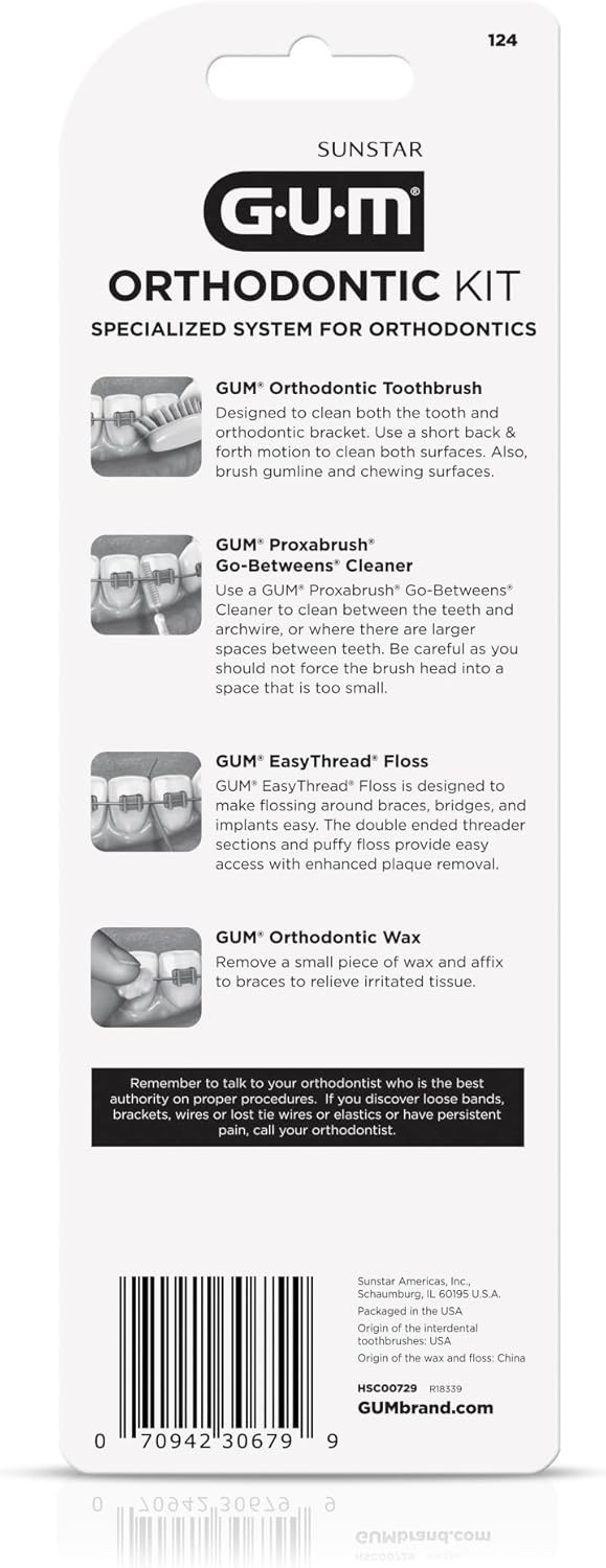 New Orthodontic Kit – Oral Care Pack for Braces