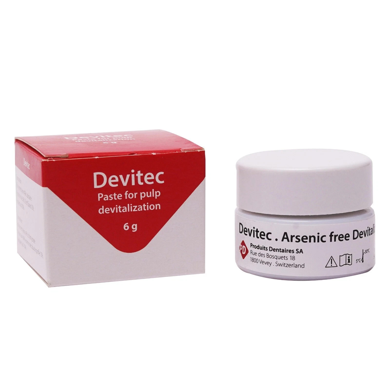 DEVITEC PD Caustinerf Pulp Devitaliser Paste 6.0 gm Same as Picture II Free Ship