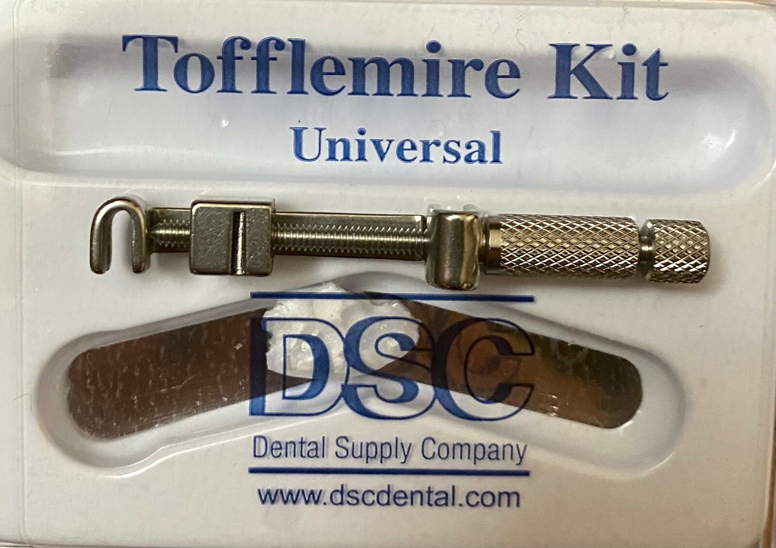 Universal – Tofflemire Retainer Kit w/12 #1 Adult Matrix Bands .0015″ Authentic