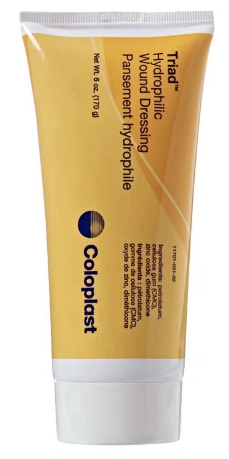 12 Pieces Coloplast 1967 Triad Hydrophilic Wound Dressing Paste 6 oz 7/31/2026