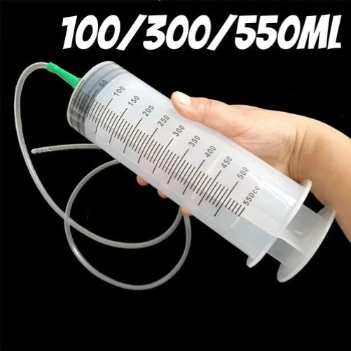 Large Capacity Syringe (100ml / 300ml Options) – Reusable Plastic Pump
