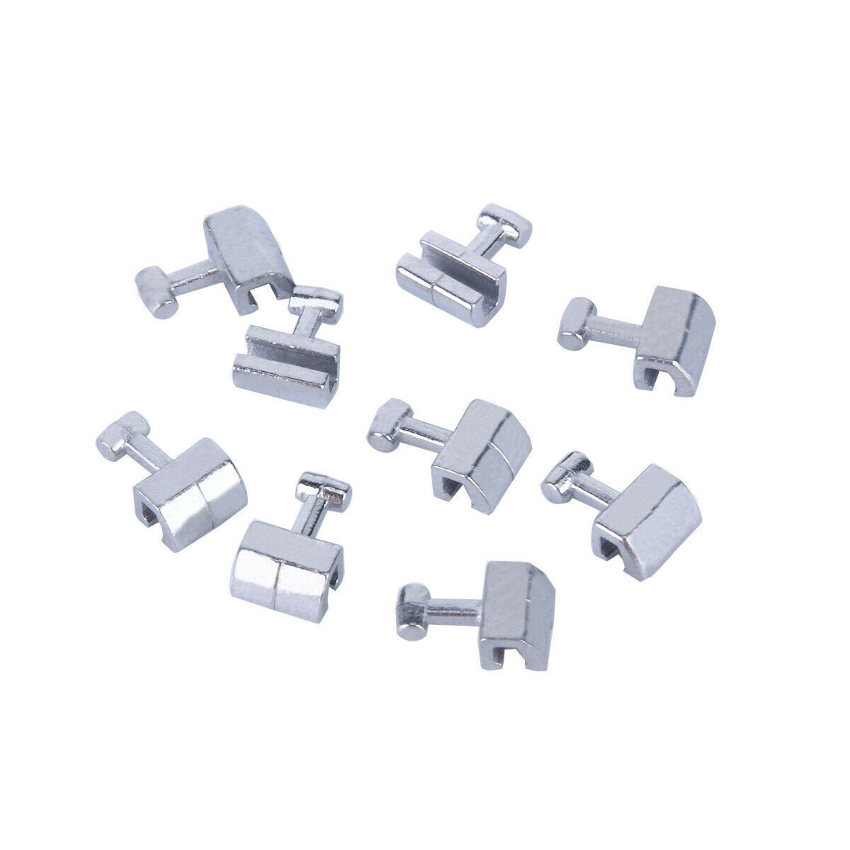 Ortodoncia dental Ganchos engarzables Corto/Largo/Parar/Izquierdo/Derecho/Cruzad