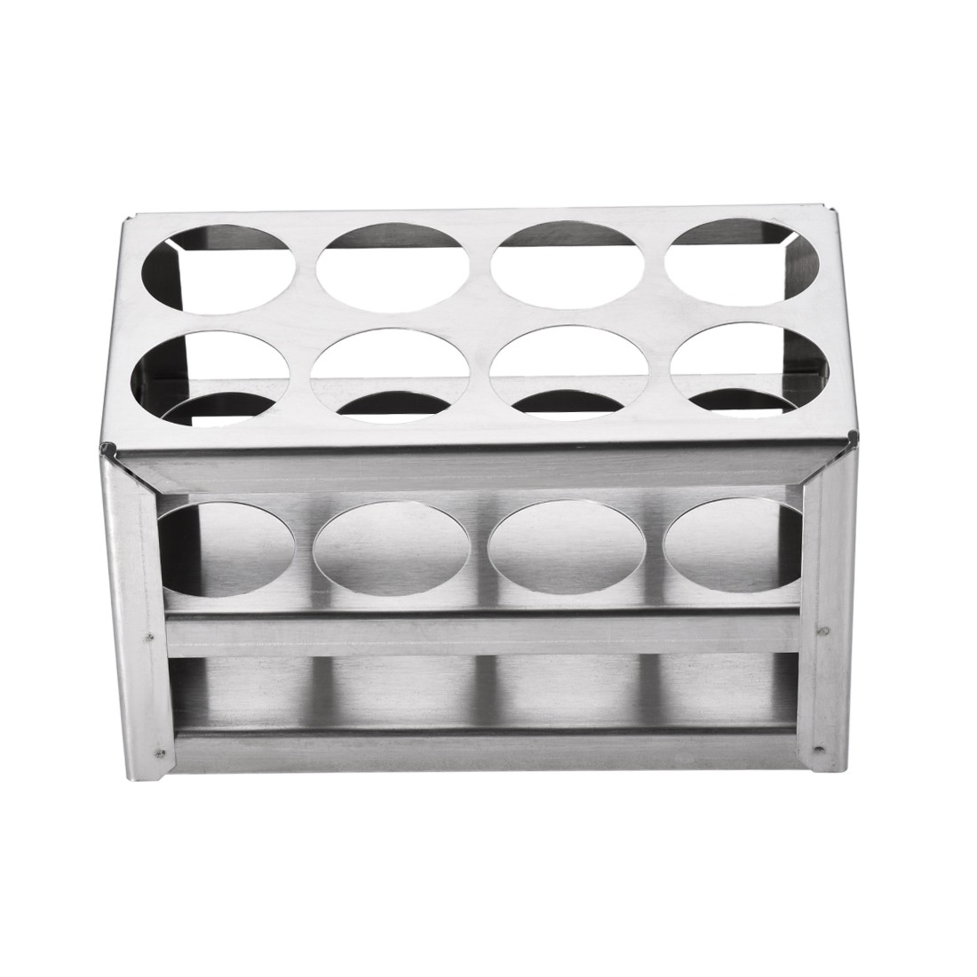 8 Hole 3 Layer Test Tube Holder Lab Stand Rack Stainless Steel