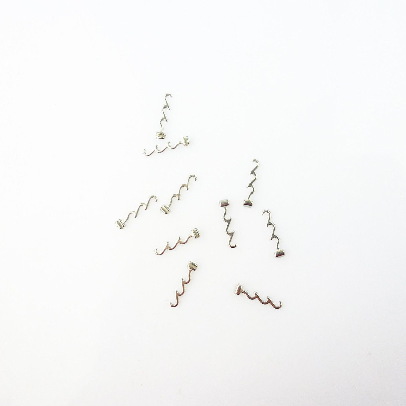 Dental Orthodontic Crimpable Hook Torque Spring Lingual Buttons Long Short Stop