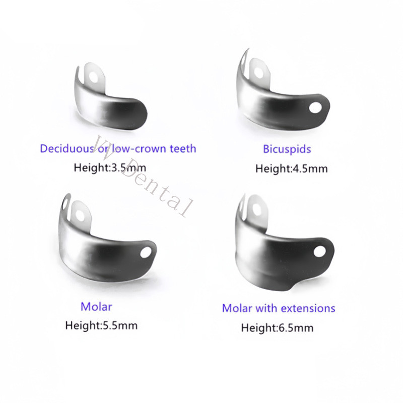 50pcs/box Dental Matrix Bands Palodent Sectional Contoured Matrices Refill