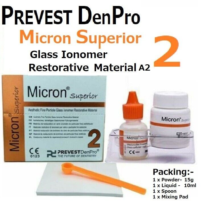 Prevest Denpro Micron Permanent White Teeth Tooth Filling Kit Repairs Dental