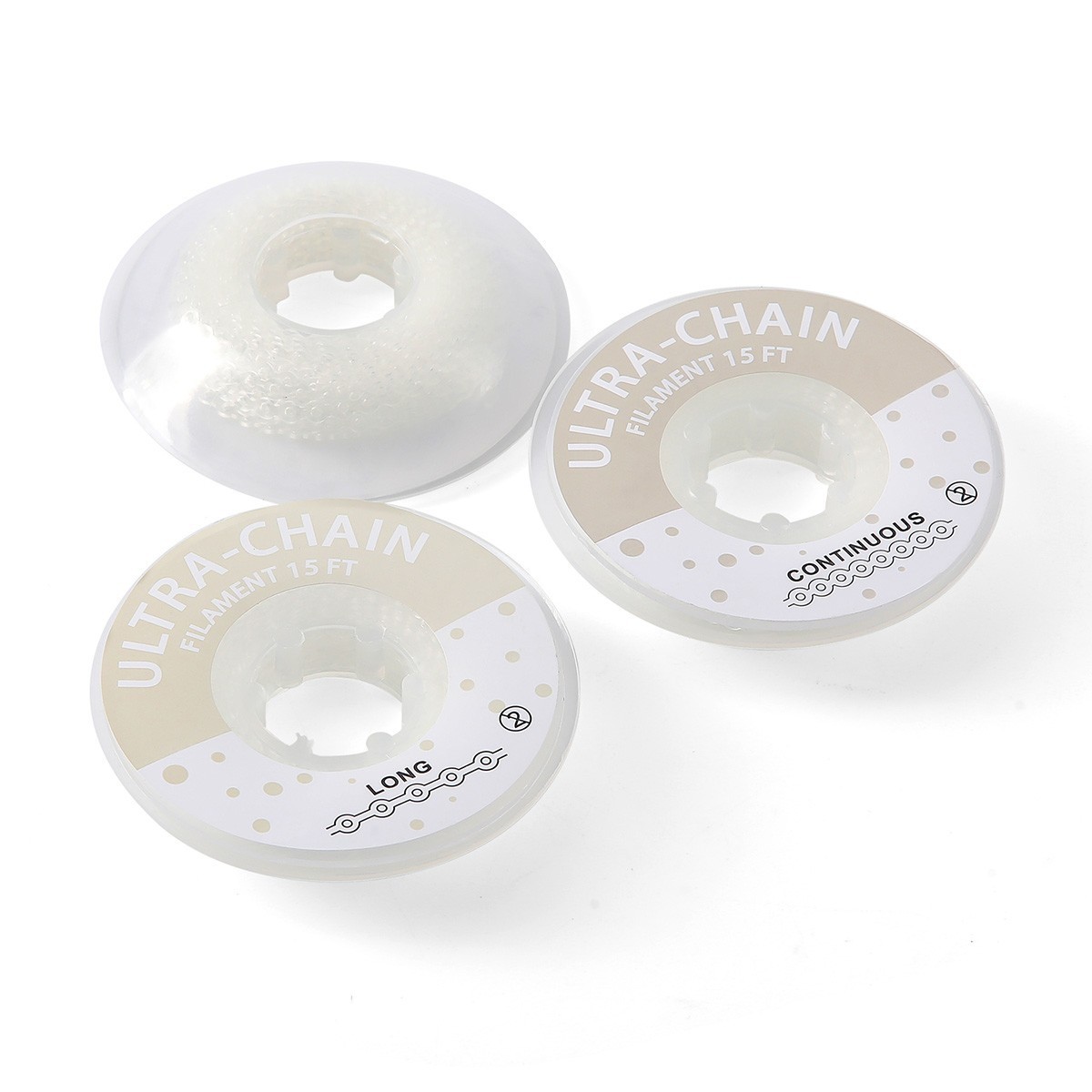 Dental Orthodontics Elastics Ultra Bands Power Chain Long Short Continuous Clear