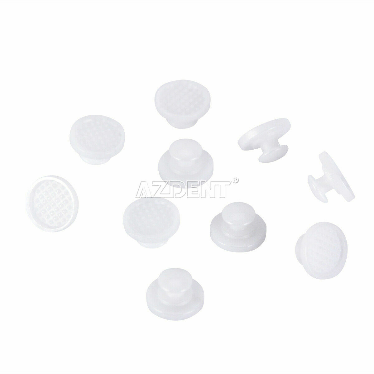 AZDENT Dental Orthodontic Lingual Buttons Bondable Round /Button Chain