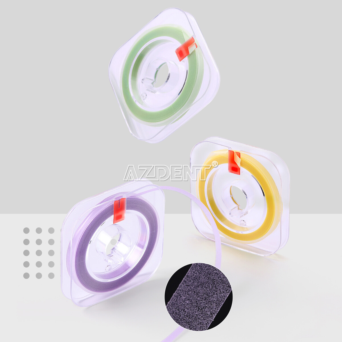 Dental Polishing Strips Composite Resin Polyester Sanding Finishing/Strip Holder