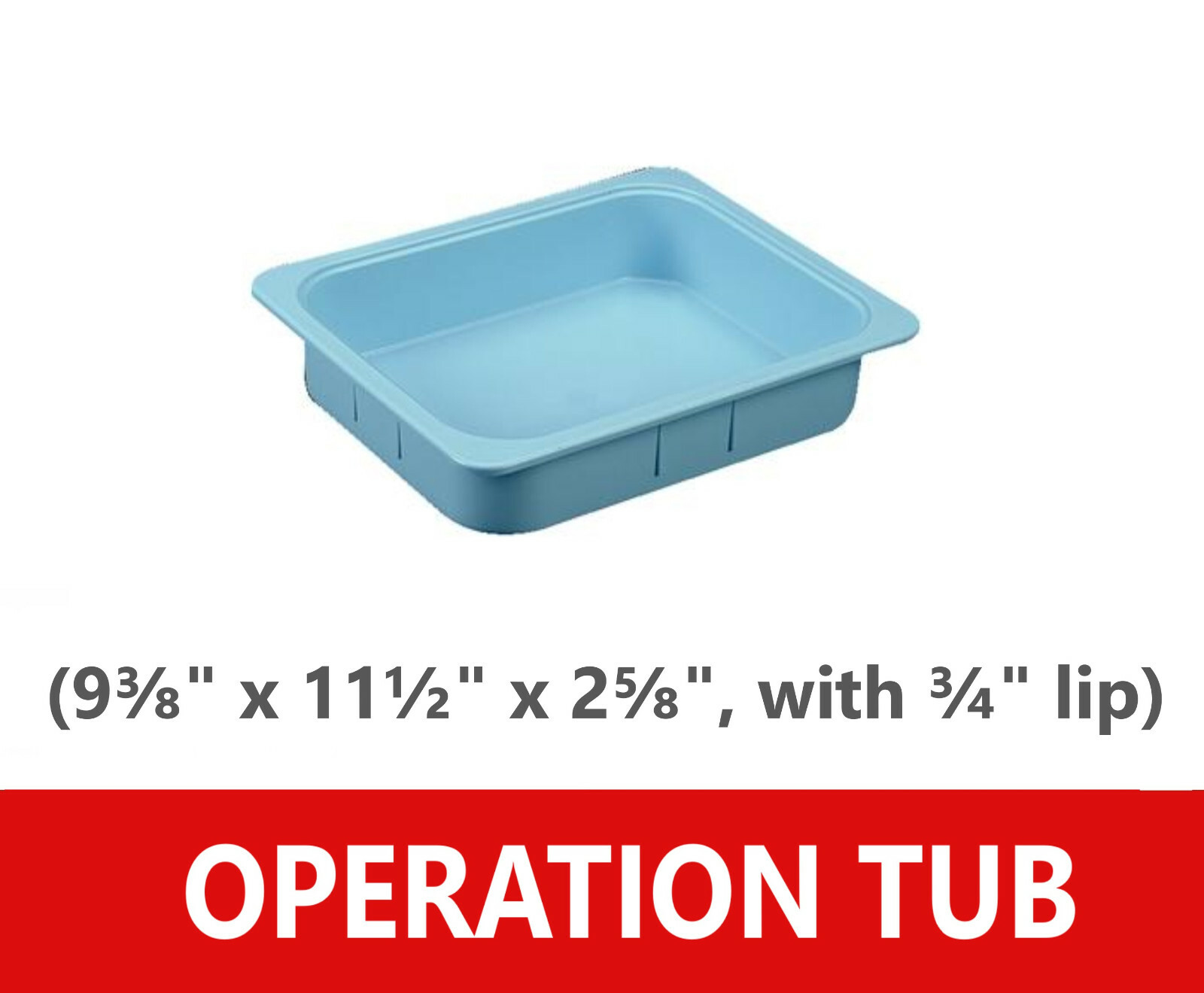 Dental Operation Tub Or Tub Lids, Tub Dividers, Instruments Tub, Autoclavable