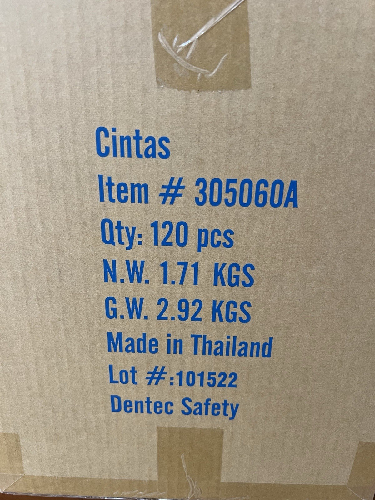 New 12 Boxes 120 Masks Disposable Respirator N95 W/Exhale Valve