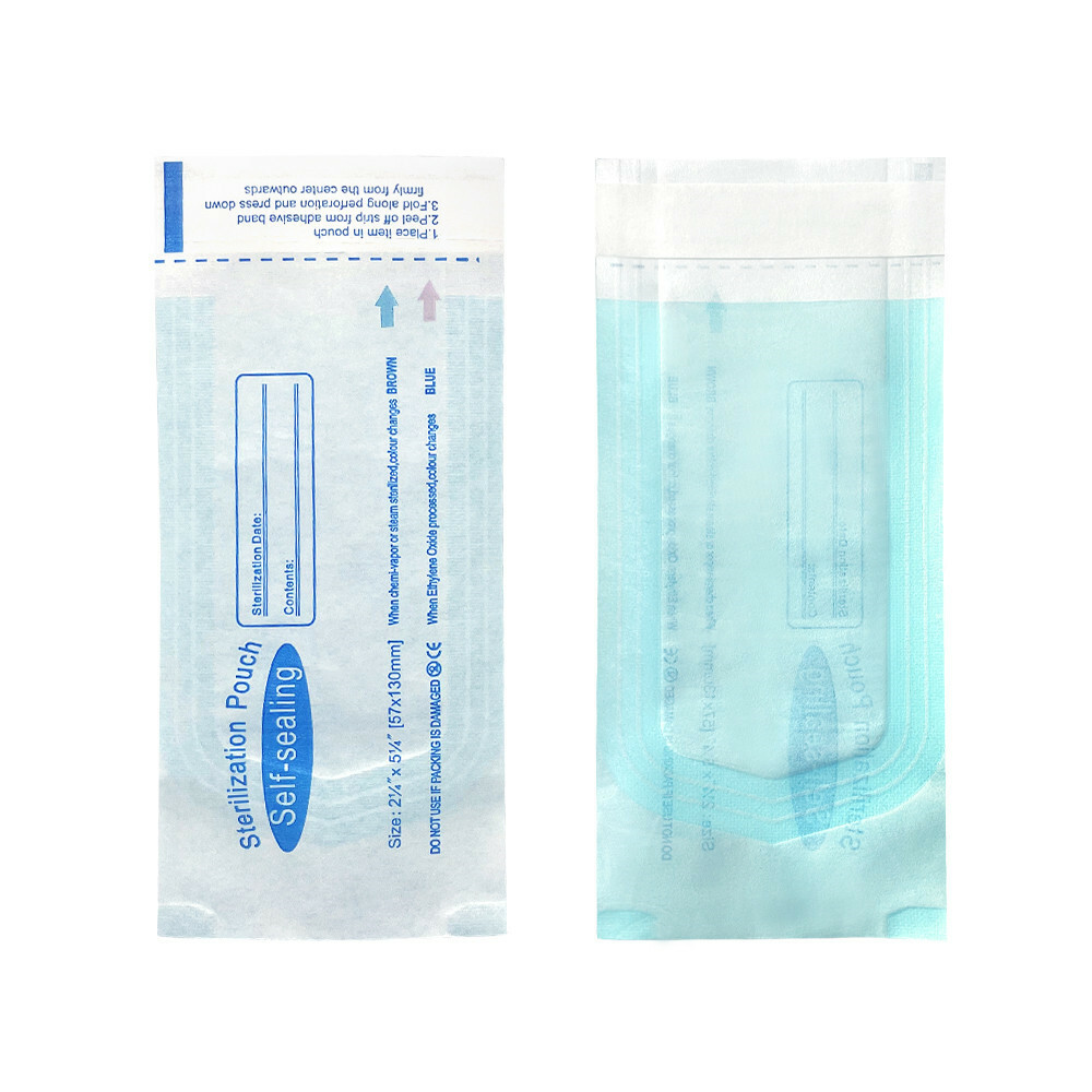 2.25″ x 5″ 200 Bags Dental Medical Self Seal Sterilization Pouches Seals