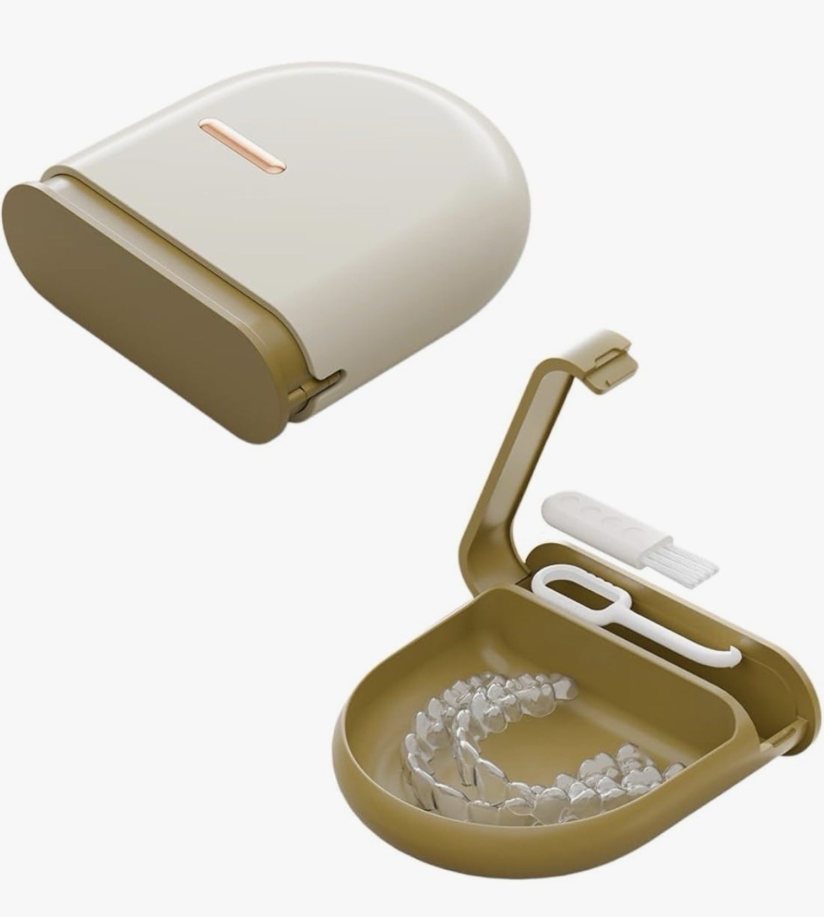 Retainer Case, Denture Box, Slim Night Mouth Guard Cases