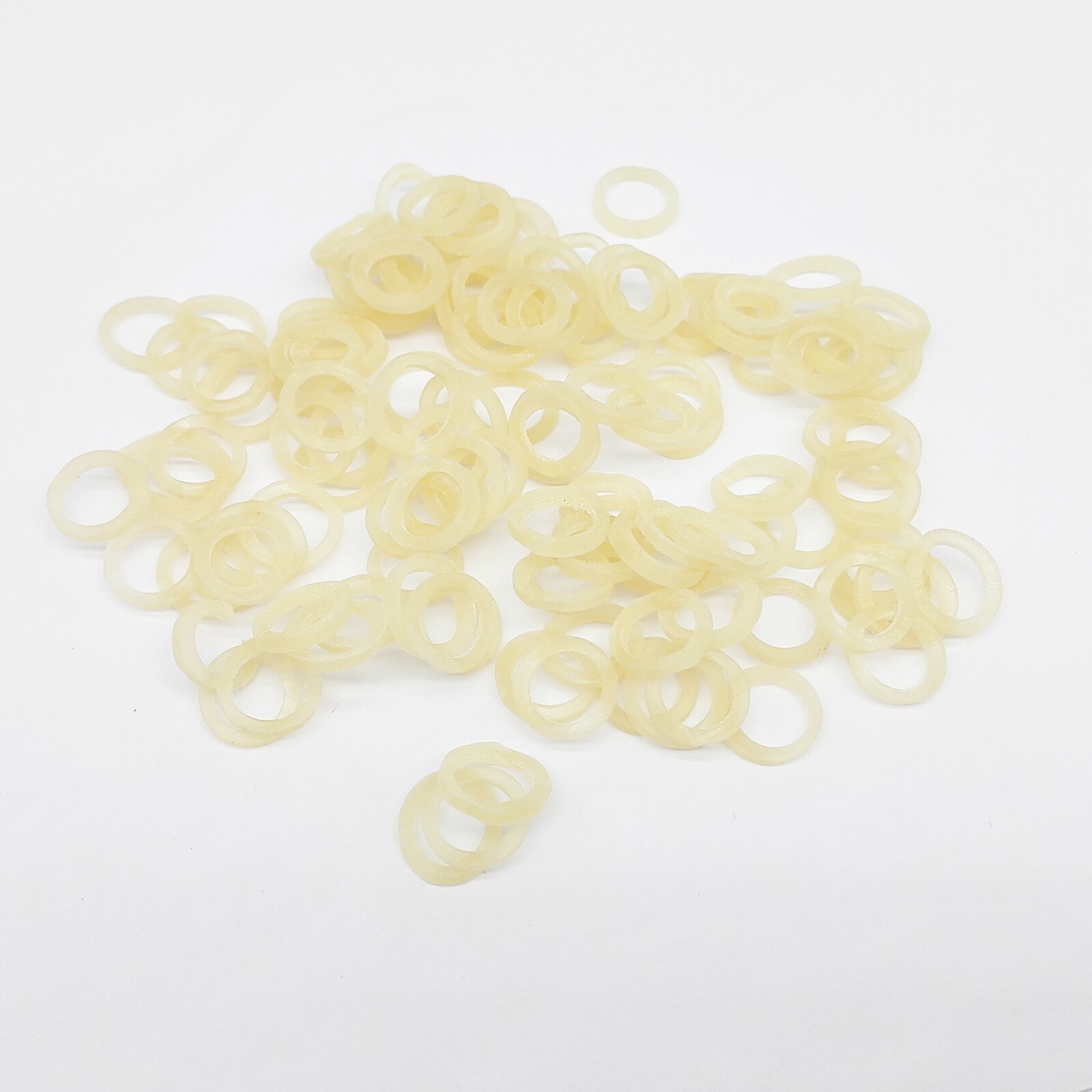 15 Sizes Dental Orthodontic Rubber Bands Elastics Latex Braces 3.5 /5.0 /6.5 oz.