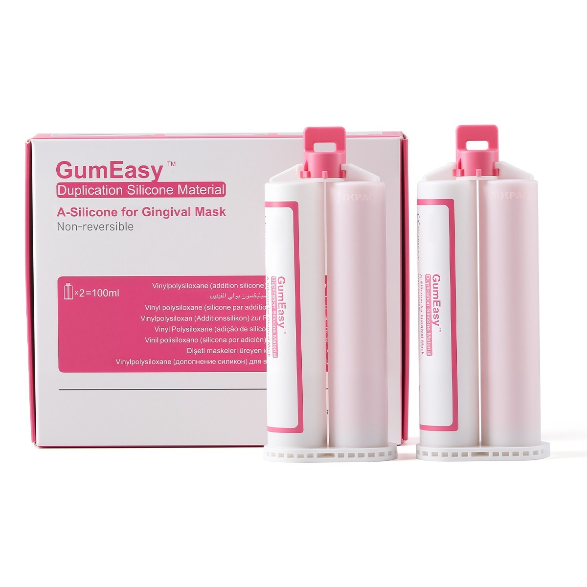 AZDENT Dental Lab A-Silicone Duplication Silicone Material for Gingival Mask