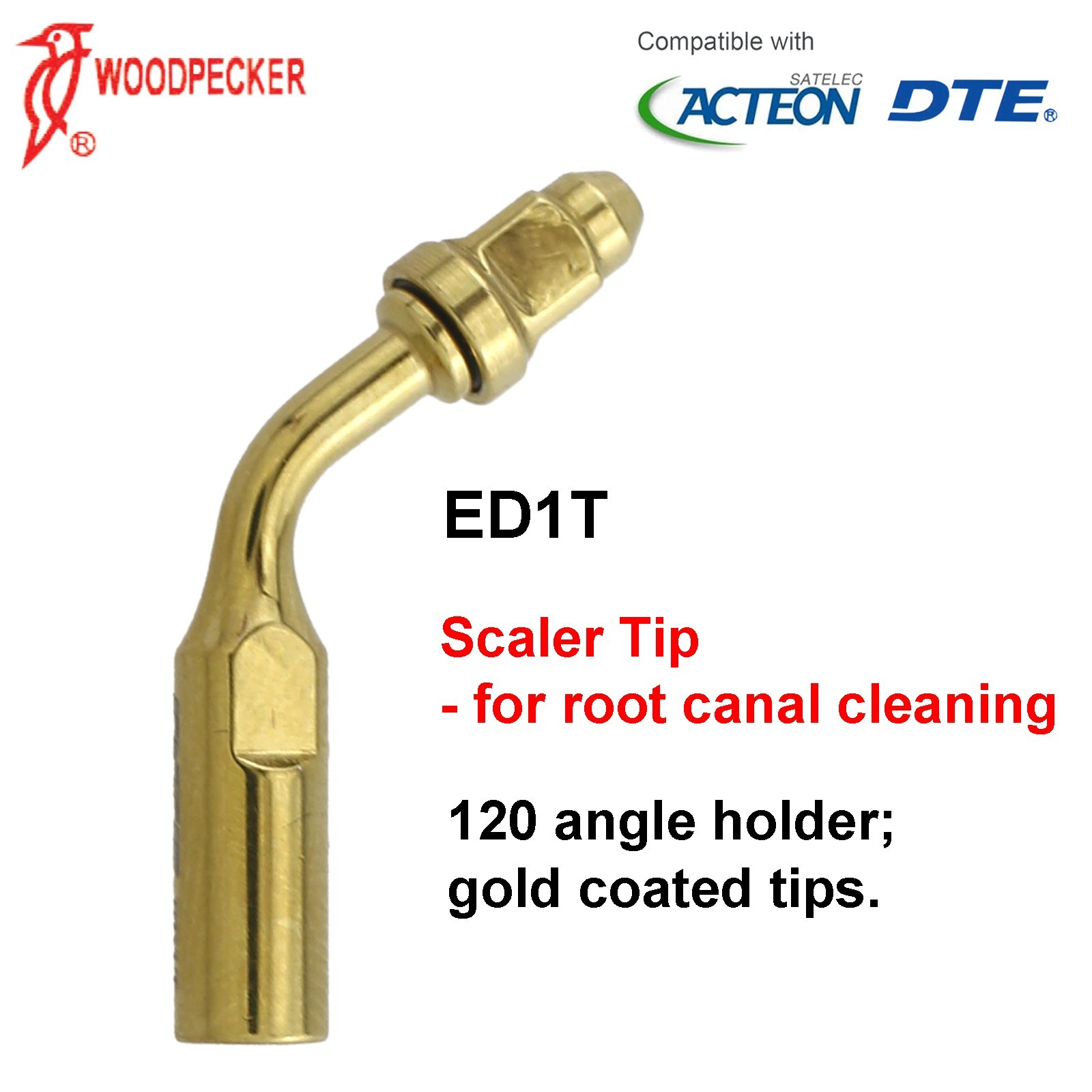 Woodpecker Ultrasonic Scaler DTE V2 V3 LED Handpiece HD-7L Dental Endo Piezo Tip