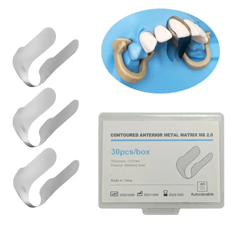 Dental Proximal Anterior Strips Polyester Matrix Bands Clear Matrices Anterior