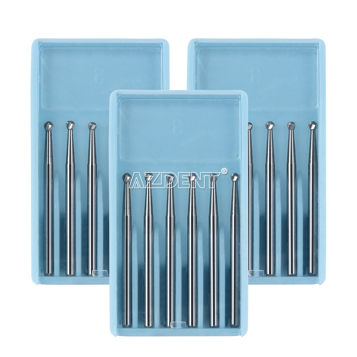Dental Tungsten Carbide Bur FG Round/ Straight Fissure Surgical Handpiece Drill
