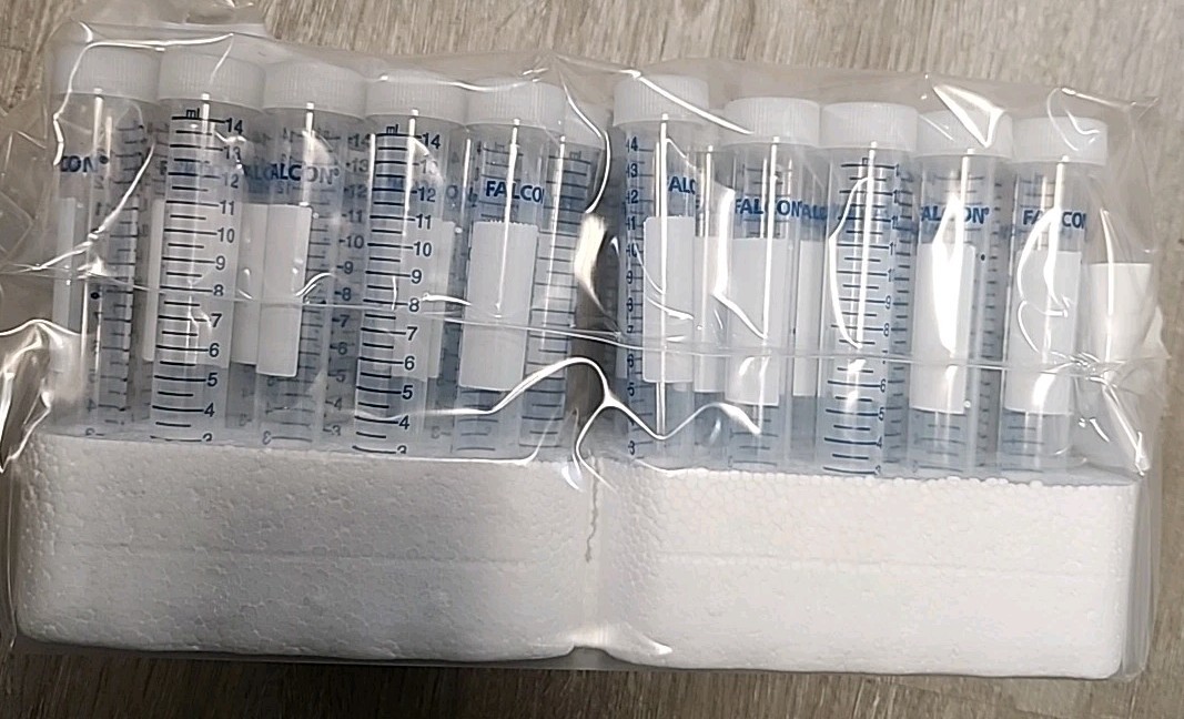 15ml Conical Centrifuge Tubes 50 Pack Polypropylene Test Tube 17mm x 120mm style