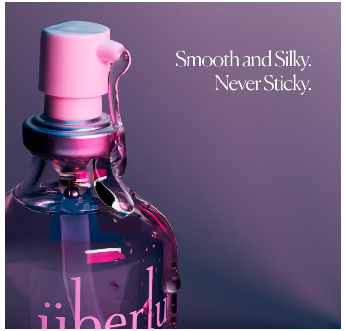 Uberlube Silicone Lube, 112ml, Vaginal & Anal Safe, Unscented, For Couples