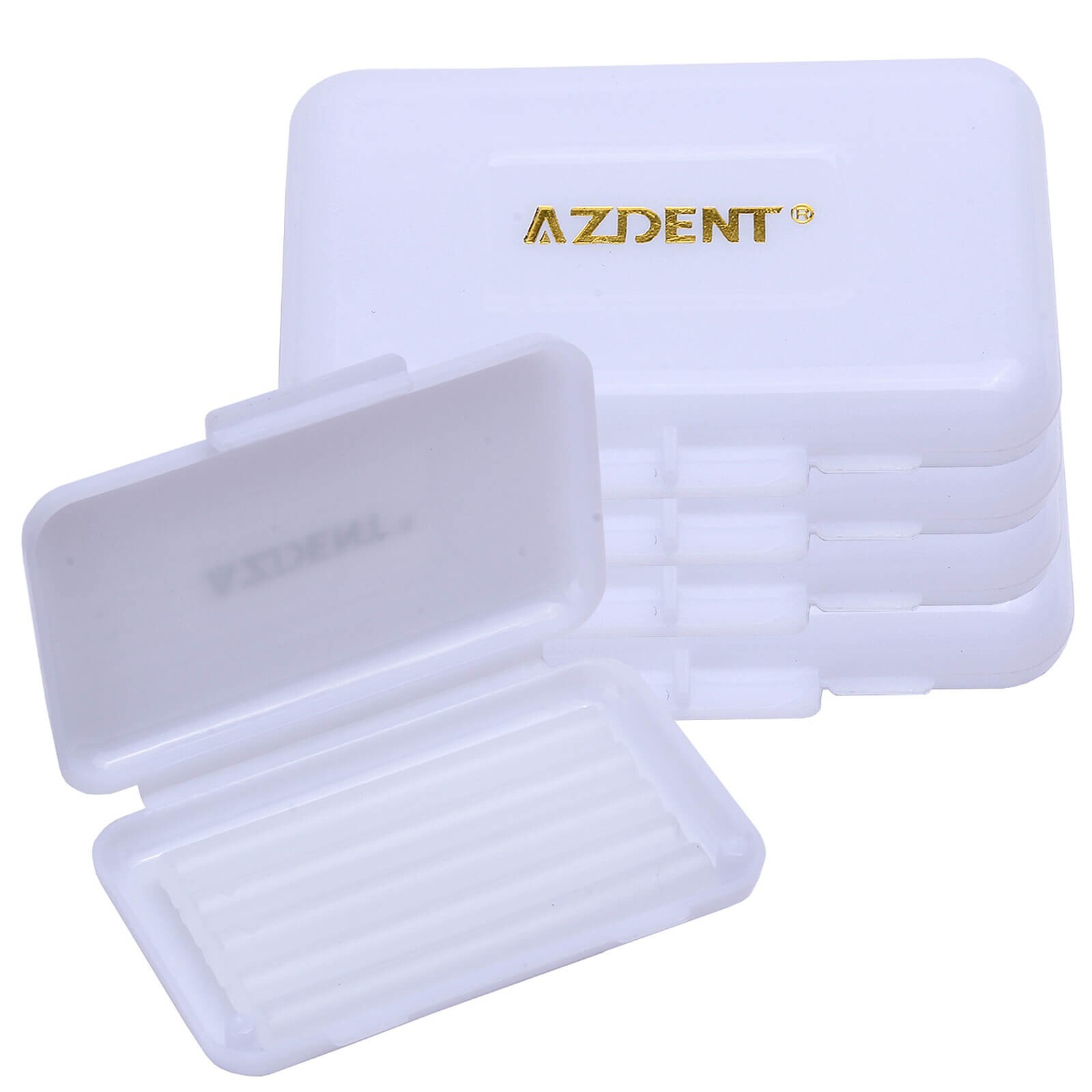 100 Boxes AZDENT Dental Orthodontic Wax Original Scent For Braces Gum Irritation