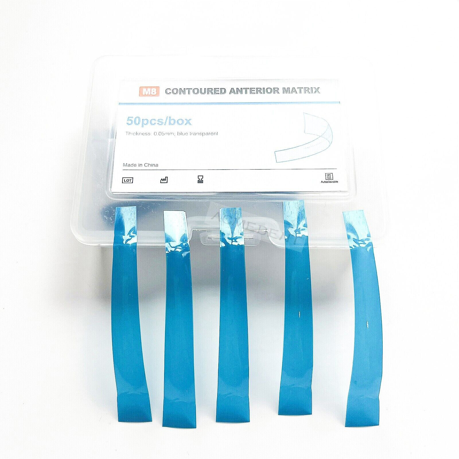 Dental Blue View Strip Anterior Restoration Strips Composite BT Clear Matrix