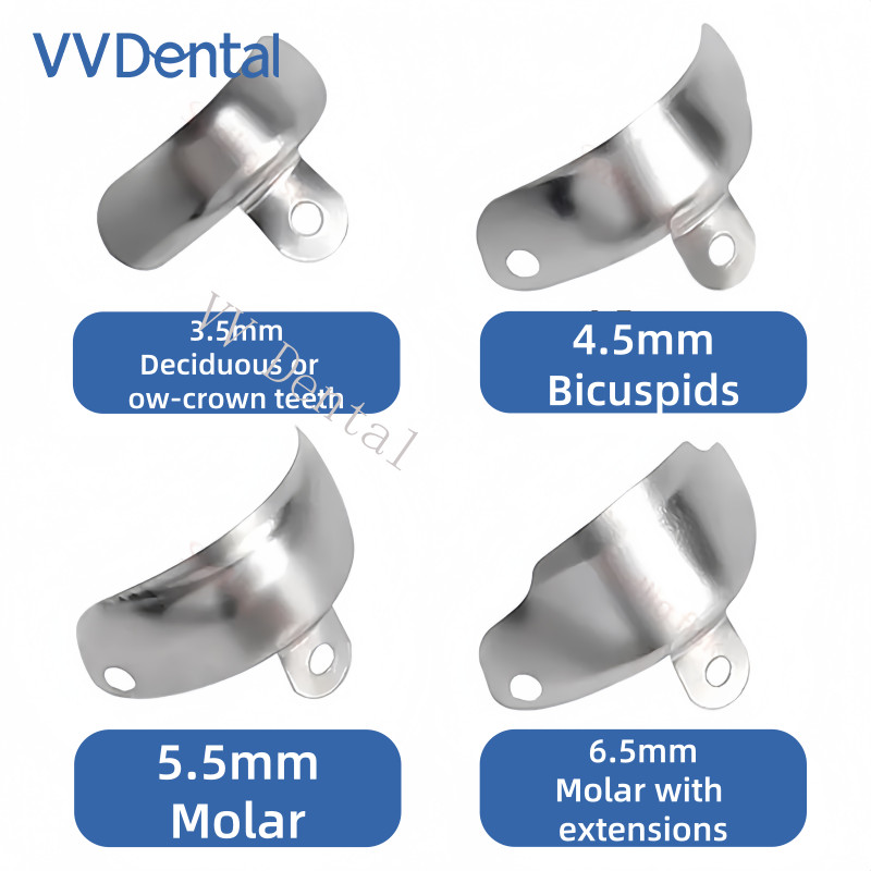 50pcs/box Dental Matrix Bands Palodent Sectional Contoured Matrices Refill
