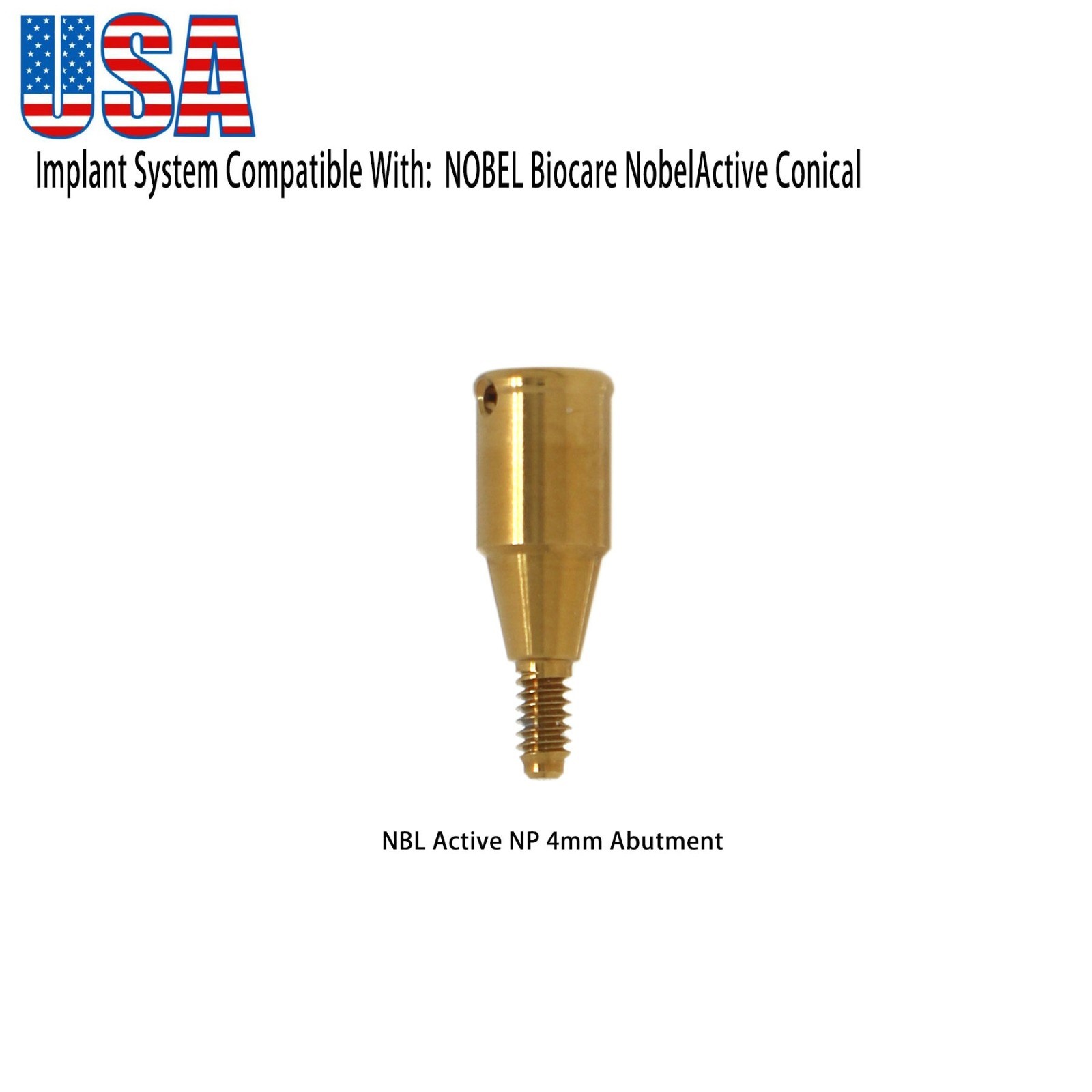 Dental Locator Abutments Anchor fit Nobel Active Conical Connection NP RP 1–5mm