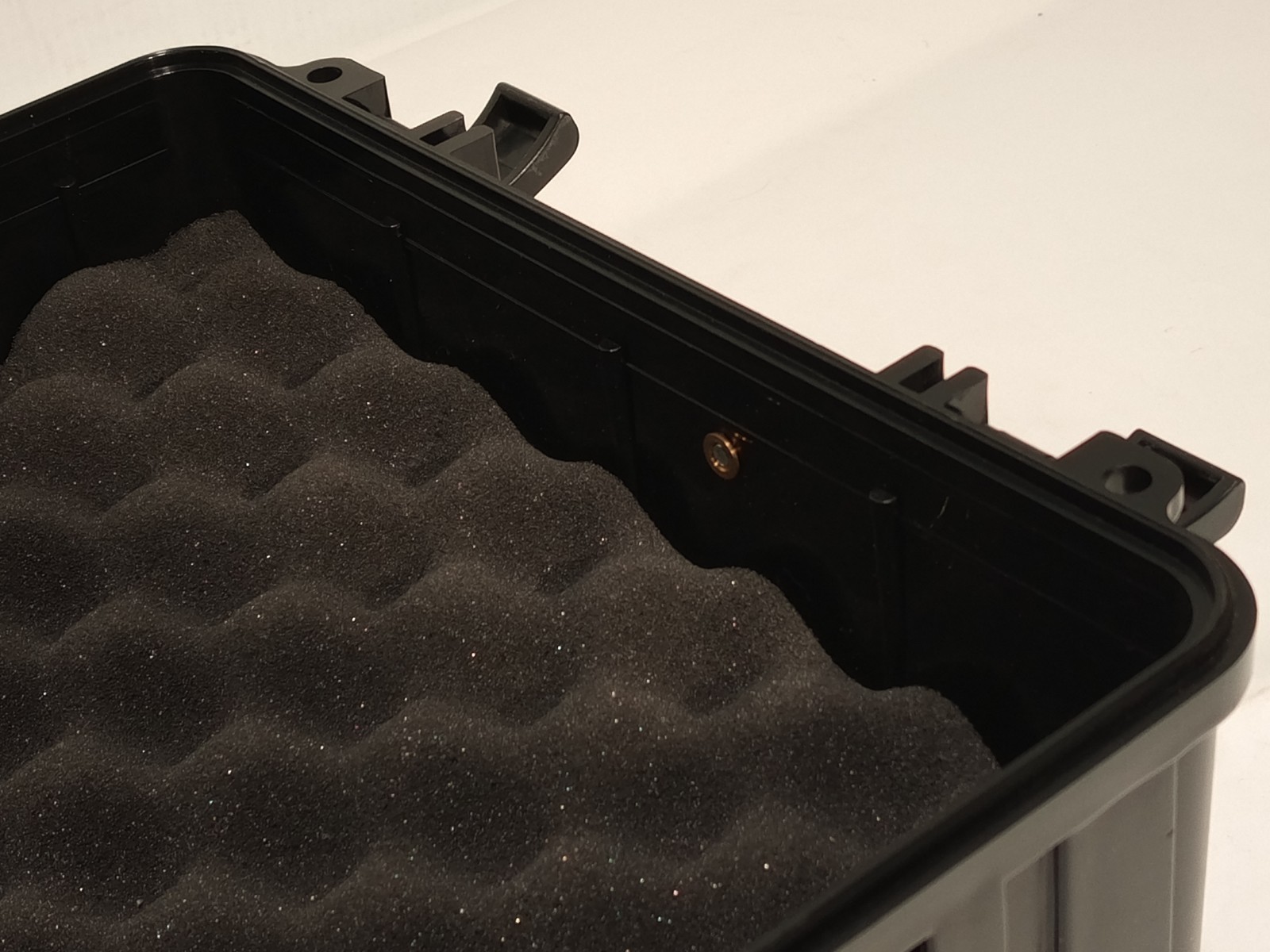 S3 Cases 6200 watertight protective hard case w/ foam insert, black, As shown