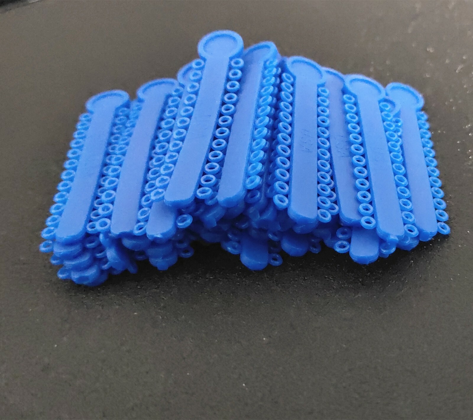 1 Pack Ligature Ties 1008Pcs/Pack &1 Pc Ultra Power Chain 15 Feet Short Blue