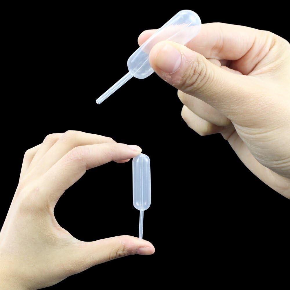 350 Heavy Duty Plastic Pipettes for Decorating Cupcakes, Chocolates and More