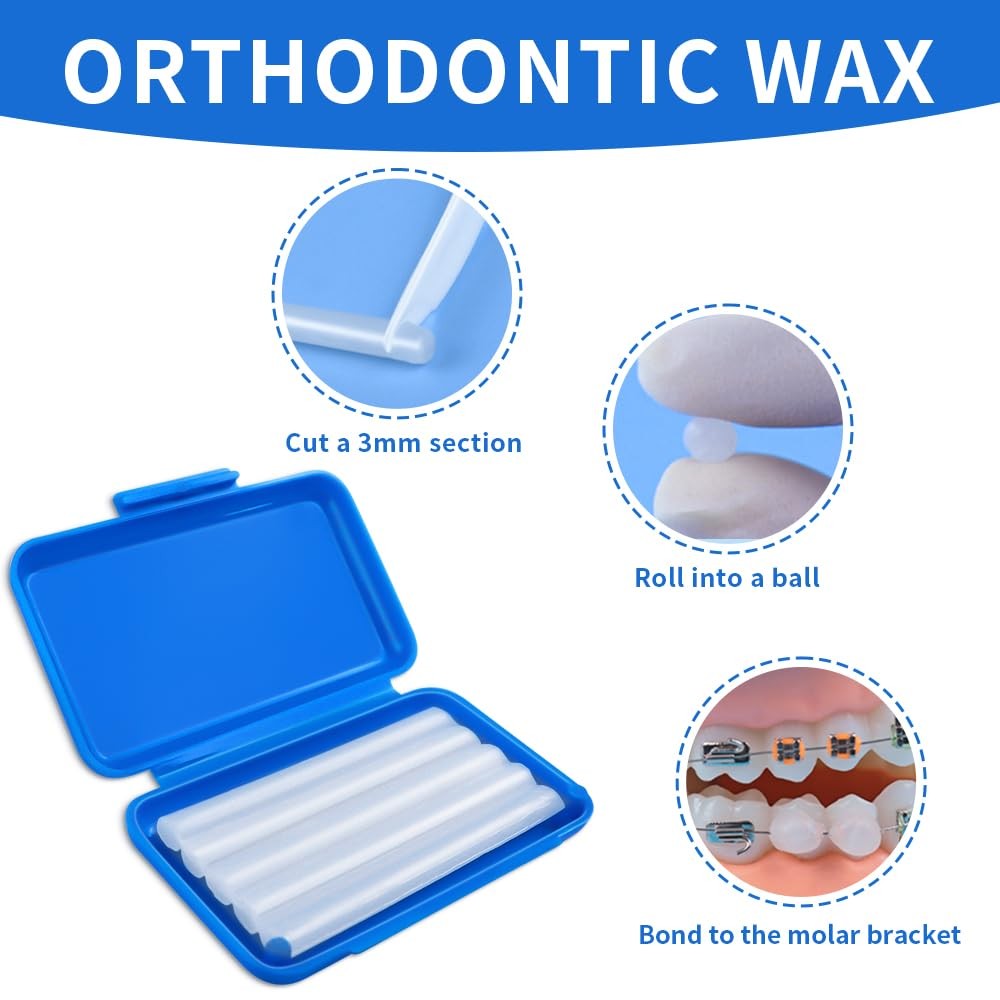 Portable Orthodontic Oral Care Kit – Orthodontic Dental Care Kit for Braces w…
