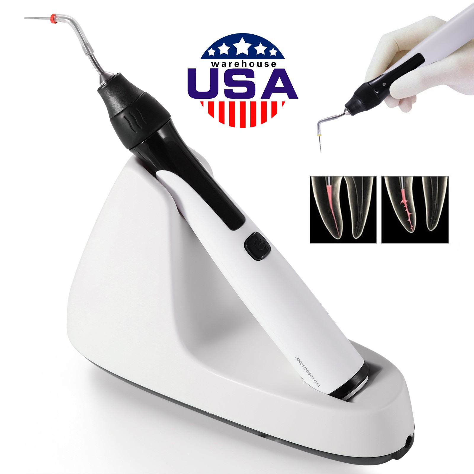 Dental Obturation System Gutta-percha Endodontic Heated Gun with Heated Pen