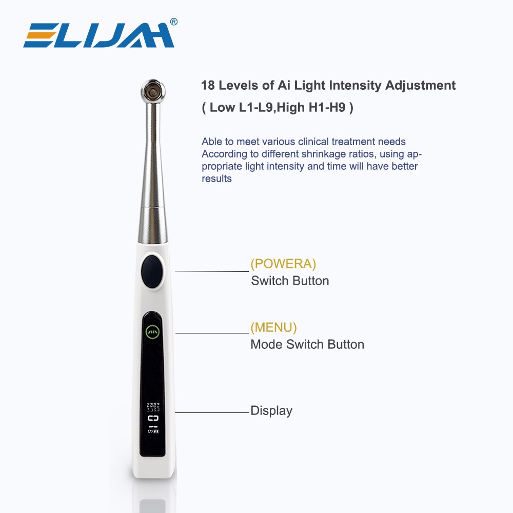 Dental Bracket Braces Glue Ortho Bonding Light Cure Resin/LED Light Cure Lamp